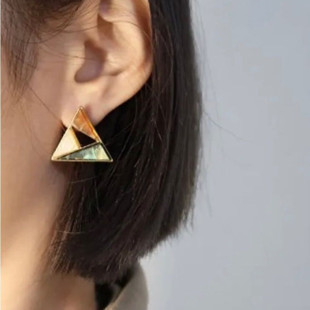 Boho clip on earrings N721